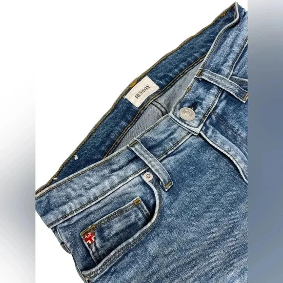 💥HOST PICK💥 Hudson Natalie Super Skinny  Mid-Rise Raw Hem Ankle Jeans Size 27 - Picture 4 of 8